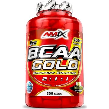 

Amix Nutrition BCAA gold, 300 kapslí