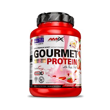 

Amix Nutrition Gourmet Protein, 1000g, Strawberry-White Chocolate