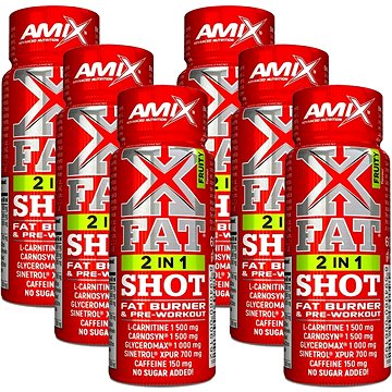 

Amix Nutrition Xfat 2 in 1 Shot, 6 x 60ml, fruity