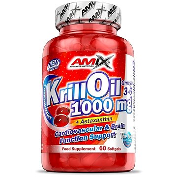 

Amix Nutrition Krill Oil 1000, 60 softgels