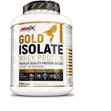 

Amix Nutrition Gold Whey Protein Isolate 2280g, Chocolate Peanut Butter