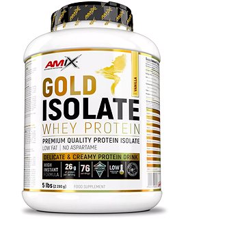 

Amix Nutrition Gold Whey Protein Isolate 2280g, Vanilla