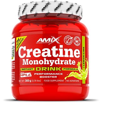 

Amix Nutrition Creatine monohydrate Powder Drink 360g, Lemon-Lime