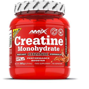 

Amix Nutrition Creatine monohydrate Powder Drink 360g, Cola Blast