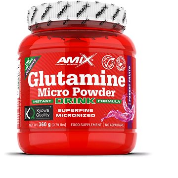 

Amix Nutrition L-Glutamine Powder Drink 360g, Forest fruits