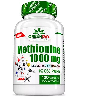 

Amix Nutrition Methionine 1000 mg, 120 kapslí