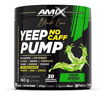 

Amix Nutrition Black Line Yeep Pump No Caff 360 g, Jungle Monster