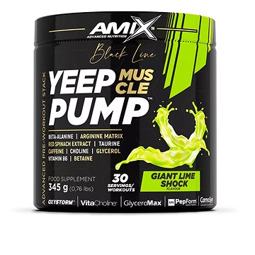 

Amix Nutrition Black Line Yeep Pump 345 g, Giant Lime Shock