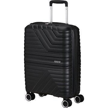 American Tourister Flytwist 55 cm Spinner Shadow Black, rozšířitelný