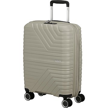 American Tourister Flytwist 55 cm Spinner Sandstone, rozšířitelný