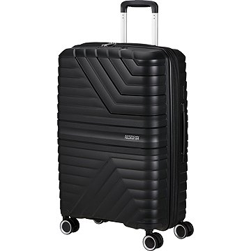 American Tourister Flytwist 67 cm Spinner Shadow Black, rozšířitelný