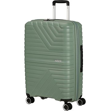 American Tourister Flytwist 67 cm Spinner Botanic Green, rozšířitelný