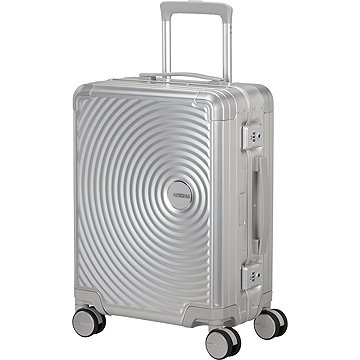 American Tourister Soundbox A lU 55 cm Silver