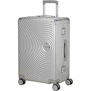 American Tourister Soundbox A lU 68 cm Silver