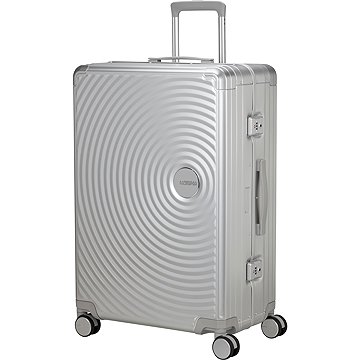 American Tourister Soundbox A lU 77 cm Silver