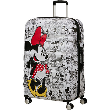 American Tourister Wavebreaker Disney Spinner 77 cm Minnie Comics White
