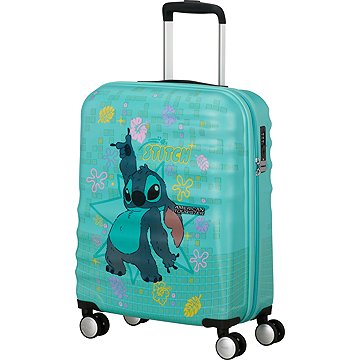 American Tourister Wavebreaker Disney Spinner 55 cm Stitch Flower