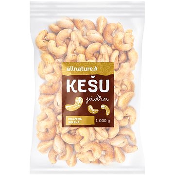 

Allnature Kešu pražené solené 1000 g