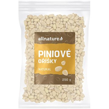 Allnature Piniové oříšky 250 g  - Ořechy