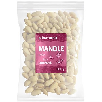 

Allnature Mandle jádra natural loupané 500 g