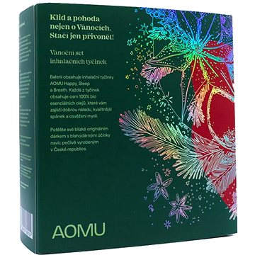 

AOMU sada - inhalační tyčinka Happy, Sleep a Breath