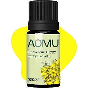 

AOMU Happy – směs esenciálních olejů proti stresu 5 ml
