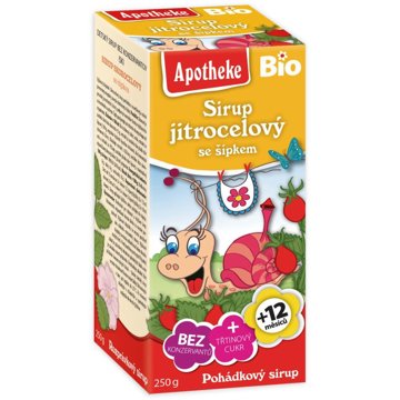 

Apotheke dětský jitrocelový sirup se šípkem BIO 250 g