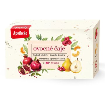 

Apotheke Kolekce Ovocných čajů 60 × 2 g