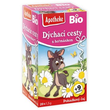 

Apotheke BIO Dýchací cesty s heřmánkem 20 × 1,5 g
