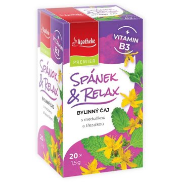 

Apotheke Spánek a relax + vitamin B3 20 × 1,5 g