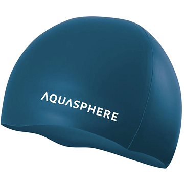 

Aqua Sphere Plain silicone cap, zelená/bílá