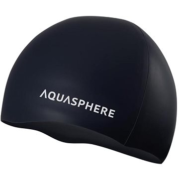 

Aqua Sphere Plain silicone cap, černá/bílá