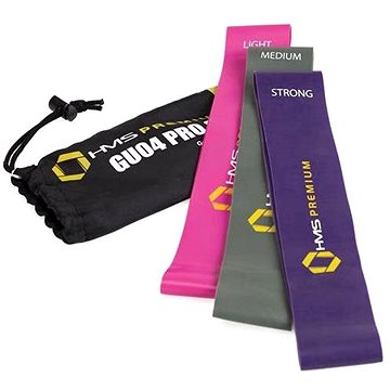

HMS GU04 PRO Set sada fitness gum
