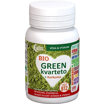 

Astina Pharm Green kvarteto s kurkumou BIO 180 tablet
