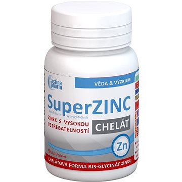 

Astina Pharm SuperZINC Chelát 90 tablet