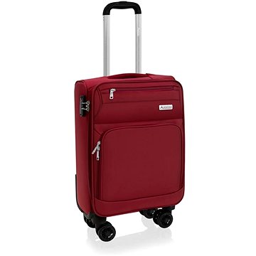 Avancea Cestovní kufr GP9196 Red 4W červený S
