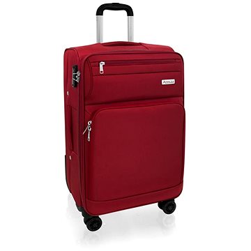 Avancea Cestovní kufr GP9196 Red 4W červený M