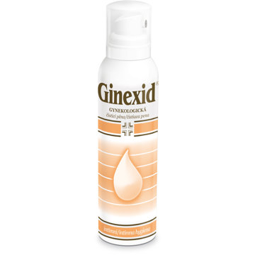 

Ginexid Gynekologická čisticí pěna 150 ml