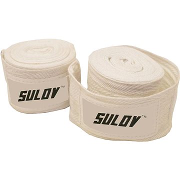

Sulov boxerské bandáže bavlna 3 m, 2 ks, bílá