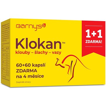 

Barny's Klokan™ 60 kapslí + 60 kapslí