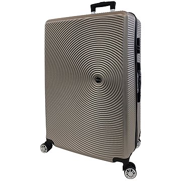 Bavy Cestovní kufr skořepinový 28" Circle Gold beige