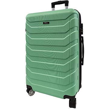 Bavy Cestovní kufr skořepinový 24" Ribs Light green