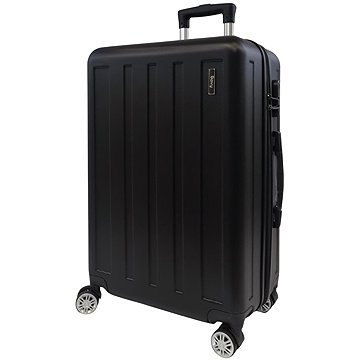 Bavy Cestovní kufr skořepinový 28" Stripes Black