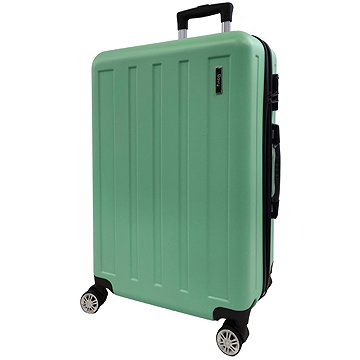 Bavy Cestovní kufr skořepinový 24" Stripes Light green