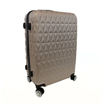 Bavy Cestovní kufr skořepinový 24" Diamond Gold beige