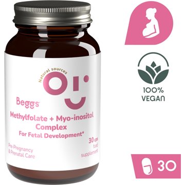 

Beggs Methylfolate + myo-inositol COMPLEX, 30 kapslí