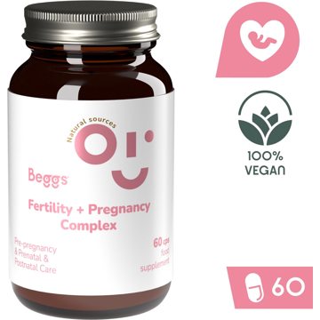 

Beggs Fertility + Pregnancy COMPLEX, 60 kapslí