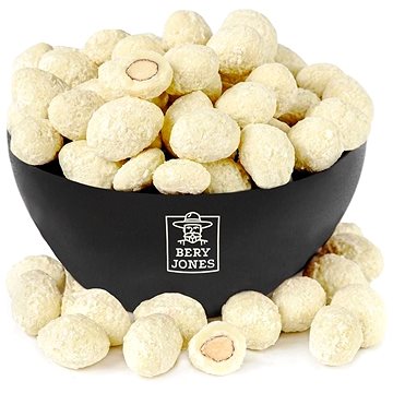 

Bery Jones Mandle v bílé čokoládě a kokosu 250g