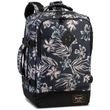 

Bestway Bags Kabinové zavazadlo, tmavě modrý print flower 40290-5016