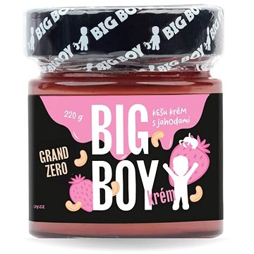 

BIG BOY Grand zero jahoda - Kešu krém s jahodami 220 g
